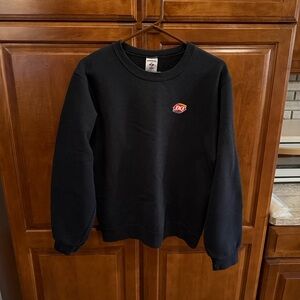 Jerzees DQ Black Crewneck Sweatshirt